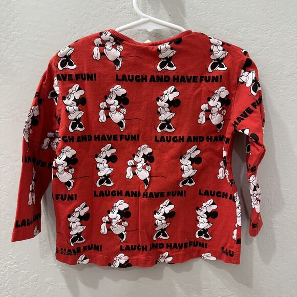 Zara Disney Minnie Mouse Sweatshirt - Picture 4 of 5